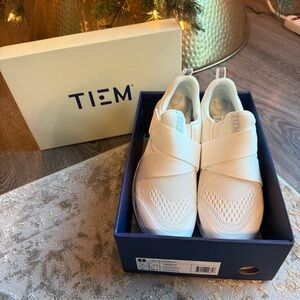 TIEM White Marble Cycling Shoe *NEW*